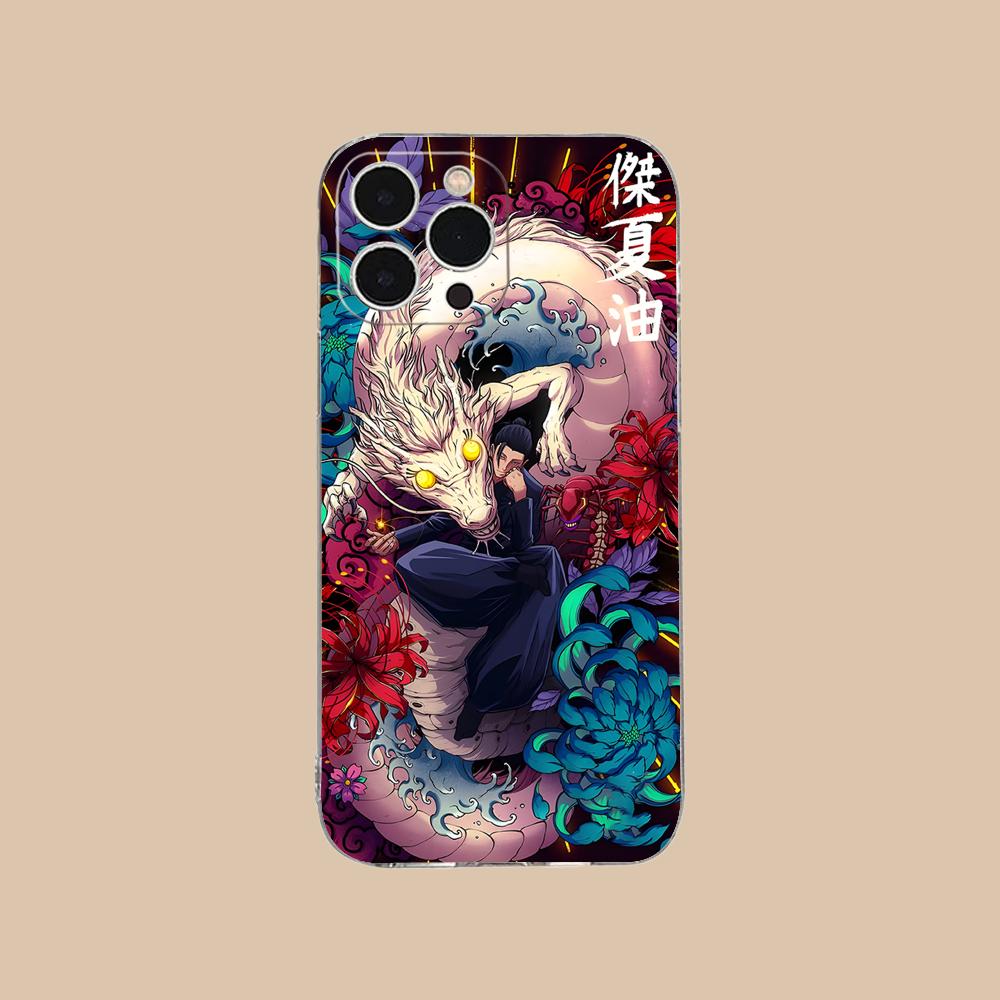 Jujutsu Kaisen Geto Suguru Phone Case for iPhone 17 16 15 14 13 12 11 X XR XS Air Pro Max Plus Mini Clear Colorful Cover Cover