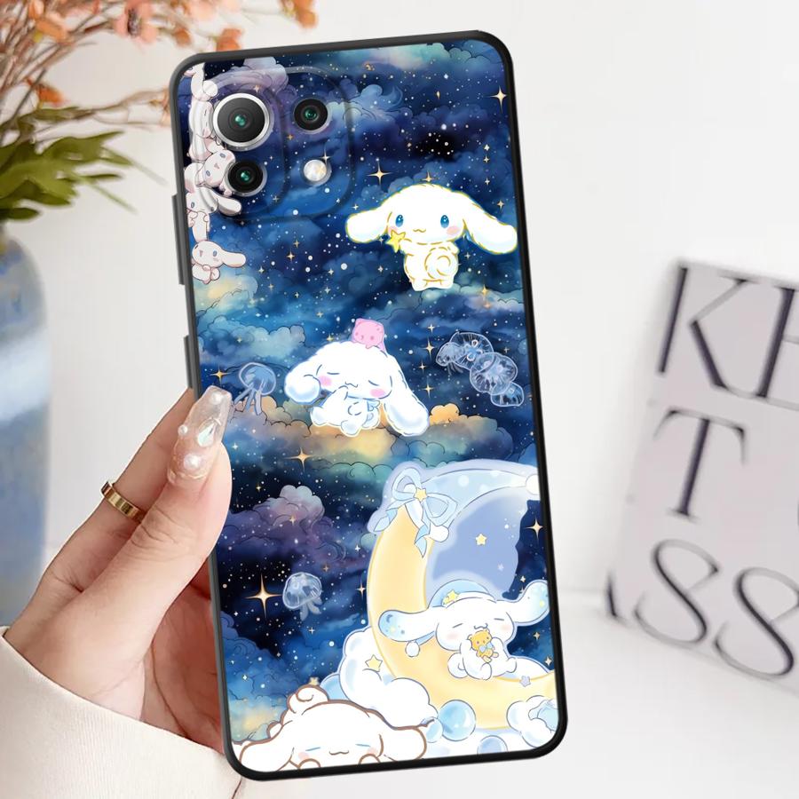 

Starry Sky Cinnamoroll Case for Xiaomi Mi CC9Pro 11T 14 Pro 9T 13 10 11 13 Lite 9 10T Soft Back Phone Cover Xiaomi 13