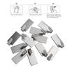 6Pcs Wall Hanging Hooks Stainless Steel Self Adhesive Hanger