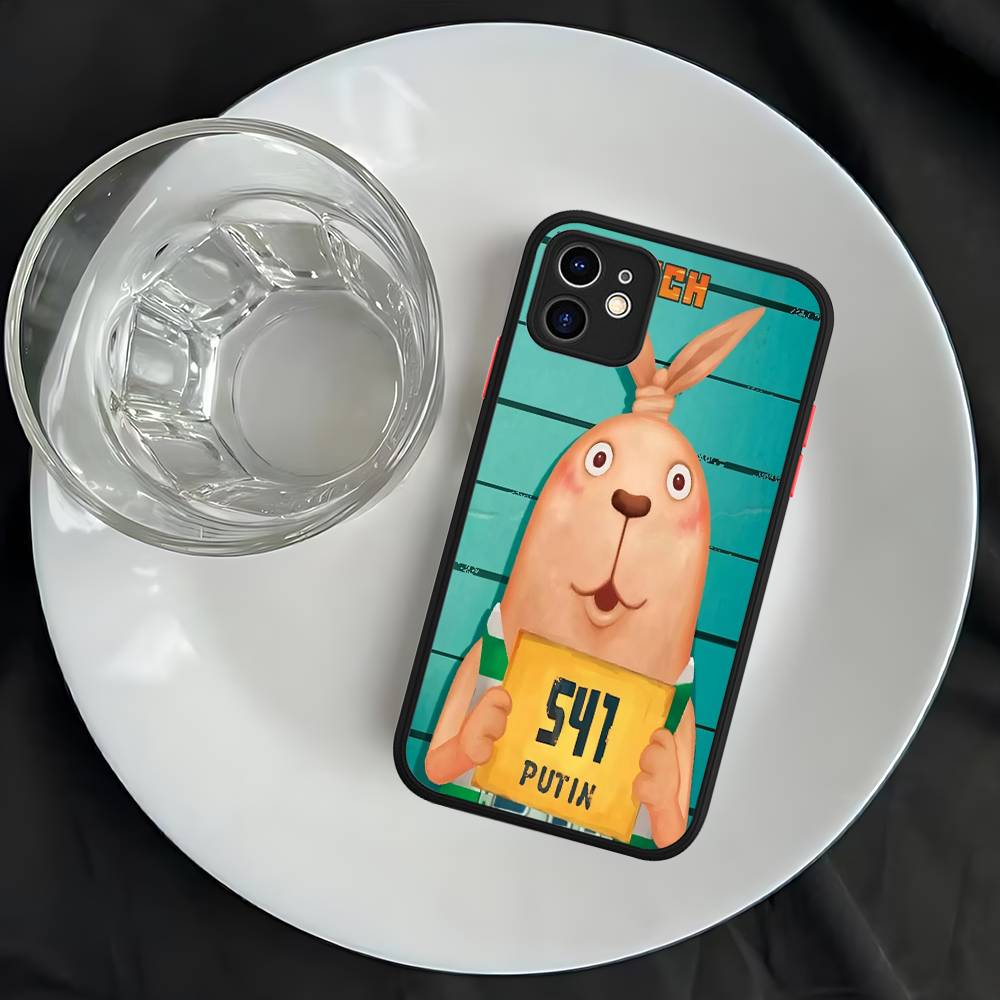 Anime U-USAVICH Handyhülle Für iPhone 16e 16 15 14 13 12 11 Pro Max X XS Max Plus Matt Klar