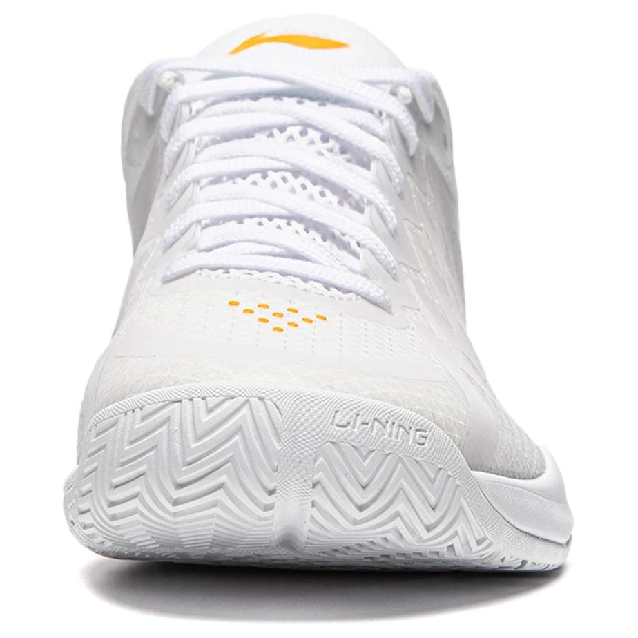 Li Ning Table Tennis Collection Abrasion Resistant Breathable Low top Table Tennis Shoes Unisex White APPU003-3