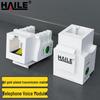 HAILE Модуль голосового телефону RJ11 4-контактний позолочений роз'єм CAT3