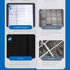 6W 5V Shingled Solar Plate Replacement Waterproof Solar Charging Panel Equipment for Outdoor Security Cameras Enduring