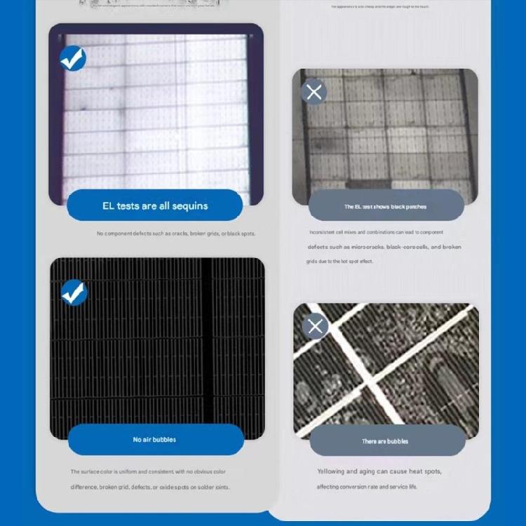 6W 5V Shingled Solar Plate Replacement Waterproof Solar Charging Panel Equipment for Outdoor Security Cameras Enduring