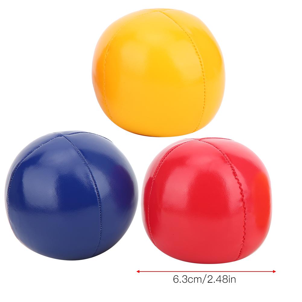 PU High-Quality Juggling Ball Hand Toss Ball Indoor Ball Juggling Ball with Mesh Bag Hand Toss Indoor Leisure Sports Ball