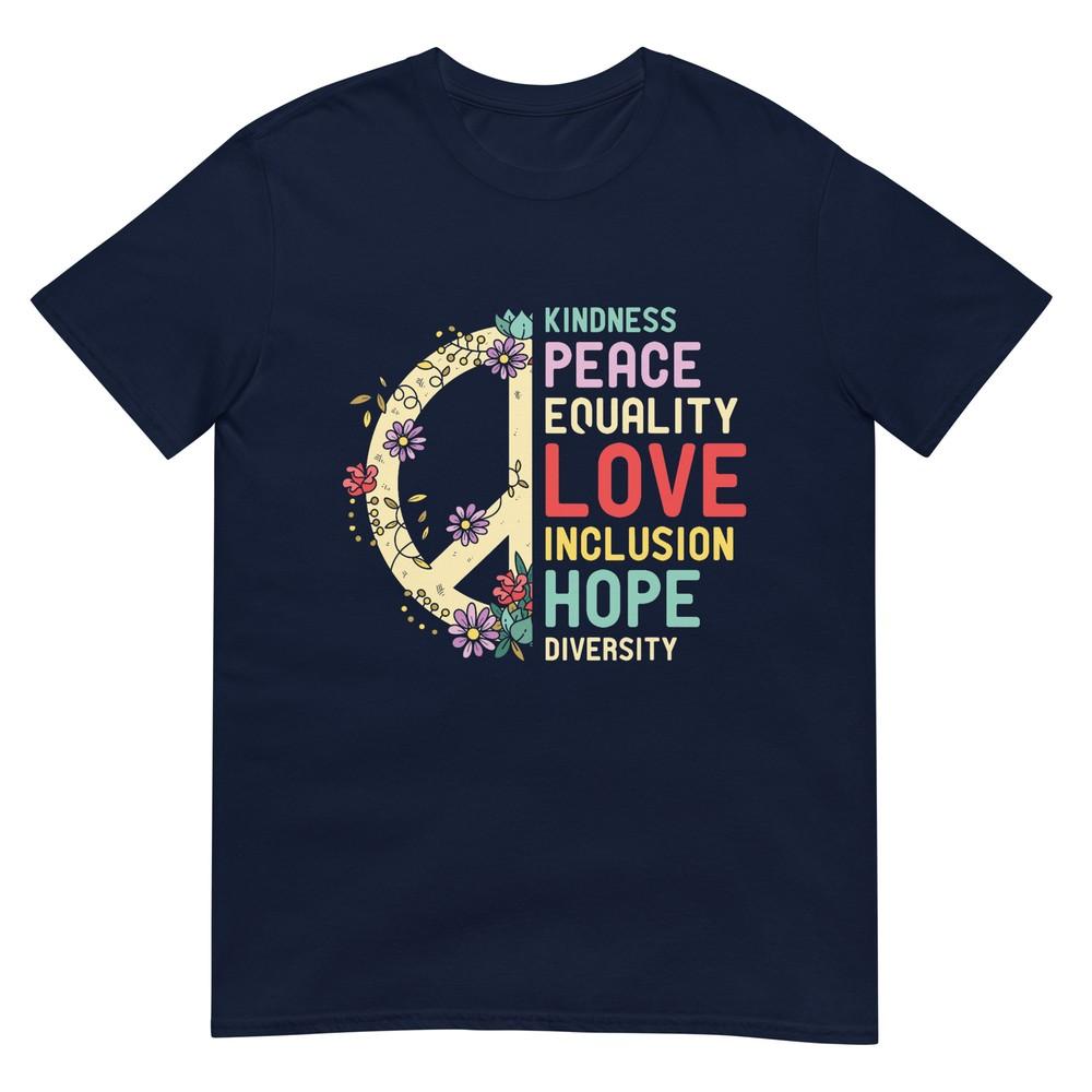 Diversity Equality Love Peace Huunisex Rights Social Justice Tshirt S