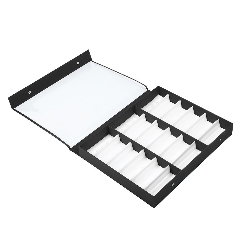 18 Grids Glasses Case Organizer Sunglasses Storage Box Jewelry Display Container