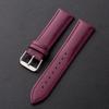 Genuine Leather Men's Watch Straps with Soft Pin Buckle - Watch Accessories