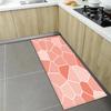Geometric Print Home Kitchen Floor Mats Door Front Decoration Floor Mats
