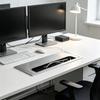 Table Cable Box Cover Aluminum Brush Opening Insert for Office Desks, Home Desks, and Daily Desk Cable Routing