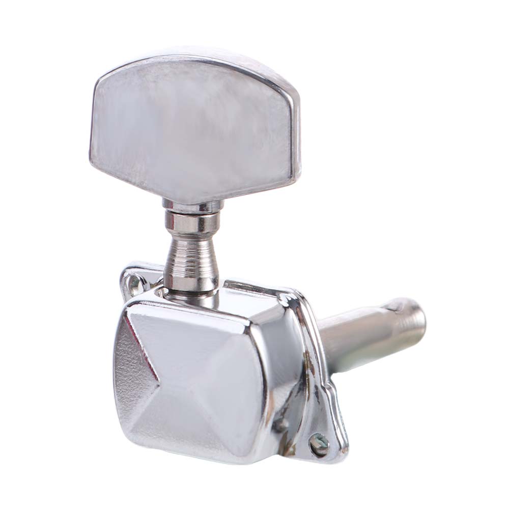 Machine Heads String Tuning Pegs Semi-closed String Button Tuner Guitar String Peg Electric Guitar