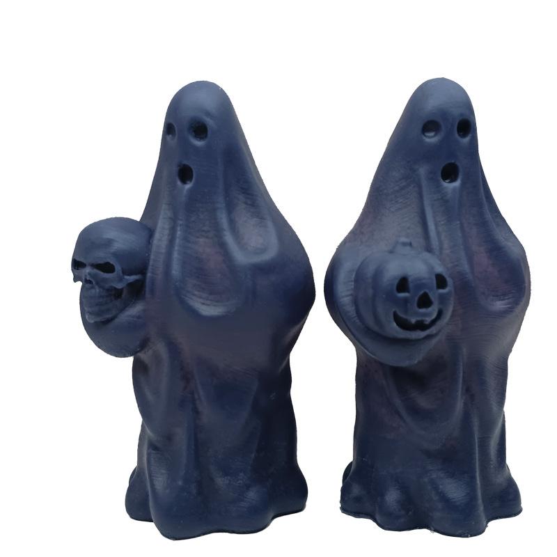 Ghost Hand Grip Skull Candle Mold 3D Pumpkin Ghost Silicone Mold Halloween Atmosphere Decoration Candle Gypsum Crafts Resin Mold