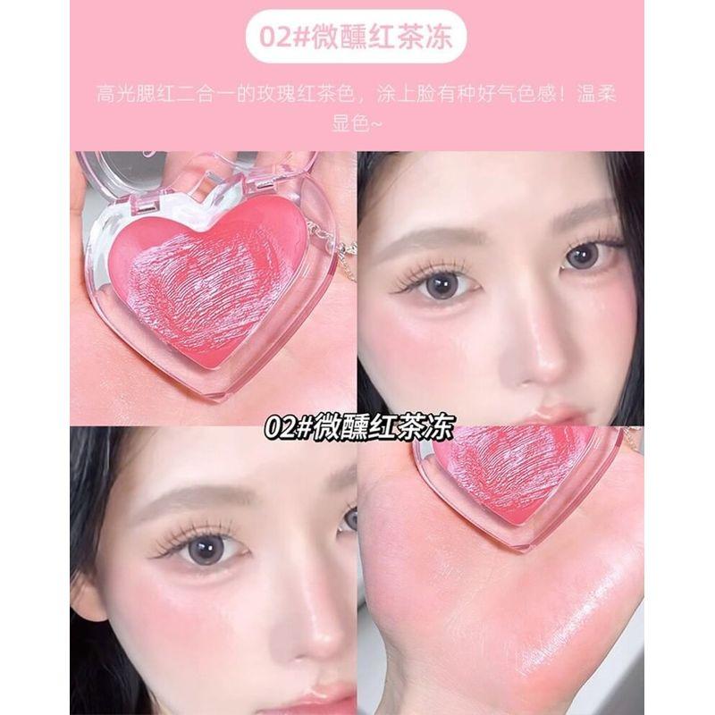 Gege Bear - Clear Watery Cheek Highlighter - 1-4