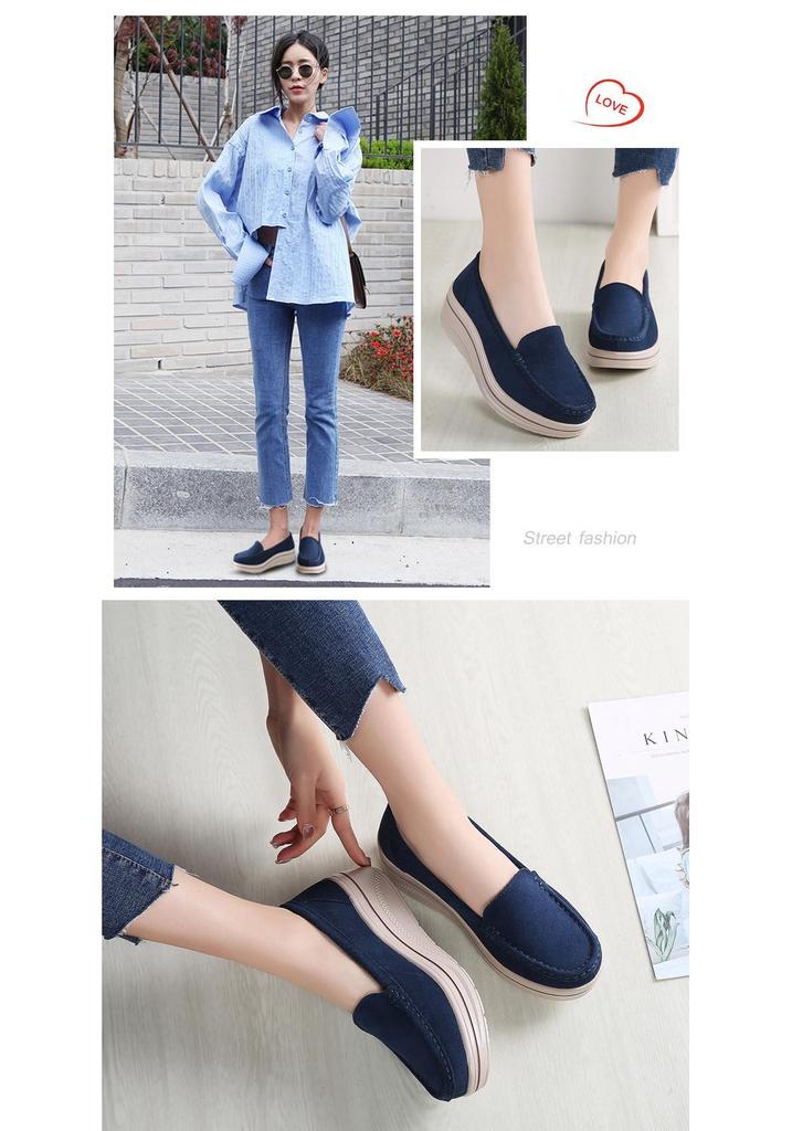 2022 Spring Women's Thick-Soled Platform Wedge Shoes - Casual & Comfortable