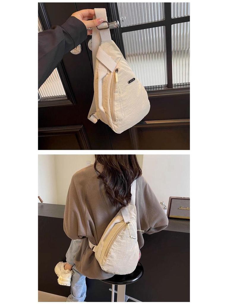 Geantă de piept casual unisex 2025: Rucsac versatil de alpinism pentru talie, umăr și crossbody