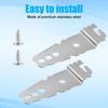 6pcs 8269145 Dishwasher Mounting Bracket with Screws, Undecounter Dishwasher Replacement Part Dishwasher Side Mount Clips Dishwasher tallation Kit