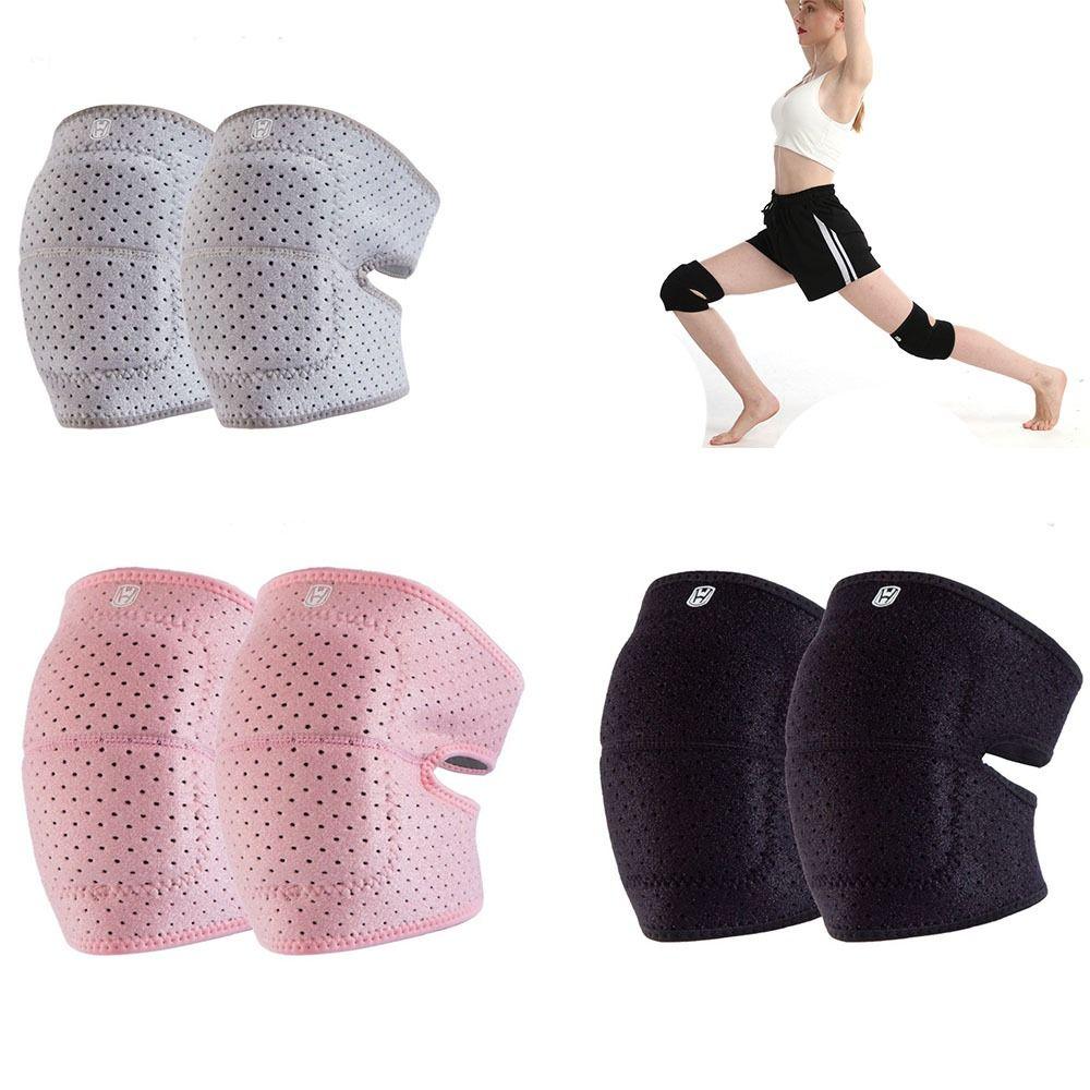 1Pair Anti-collision Sports Dance Knee Pad Sponge Knee Braces Knee Protector Support Fitness Gear