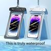 Universal Waterproof Phone Pouch Diving Dry Bag Touch Screen Compatible Swimming Phone Case Necklace Dustproof Cover