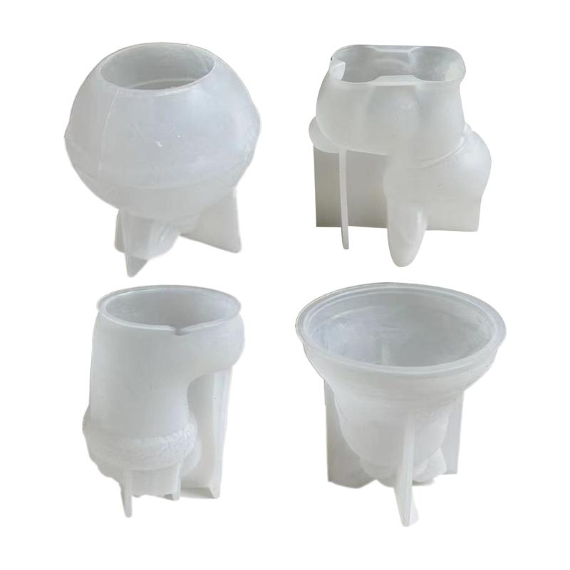 Cute Table Ornament Resin Mold Bell Aromatherapys Gypsum Mold DIY Art Festival