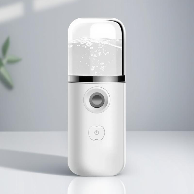USB Rechargeable Nano Facial Mist Sprayer Humidifier Nebulizer Steamer Moisturizing Beauty Skin Care Tools