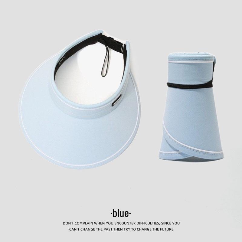 Women's Fashionable Wide Brim Sun Hat - Versatile Hollow Top for Outdoor Sun Protection and Cycling