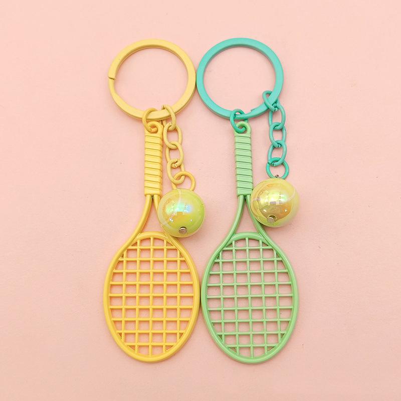Mini Portachiavi Festa del Tennis Gadget Festa Tennis Portachiavi Pallina da Tennis Ciondolo Borsa da Tennis Portachiavi Sportivo Per Ragazzi Ragazze Carnevale Scolastico Ricompensa