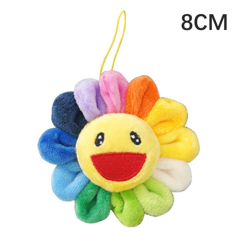 Plysj Nøkkelringer Solsikke Bilnøkkelring Brosje Solsikke Nøkkelring Veskeanheng