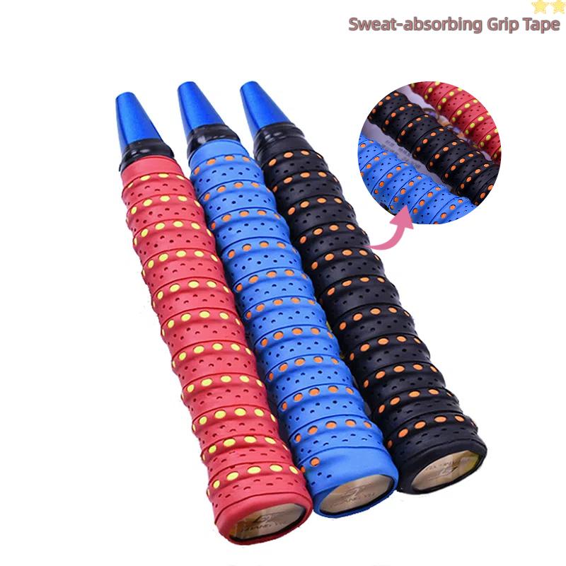 1*Grip Tape Anti-Slip Absorb Sweat Racket Tape Handle Grip Tennis Badminton Squash Band Anti-Skid Headbands Hair Sweat Band