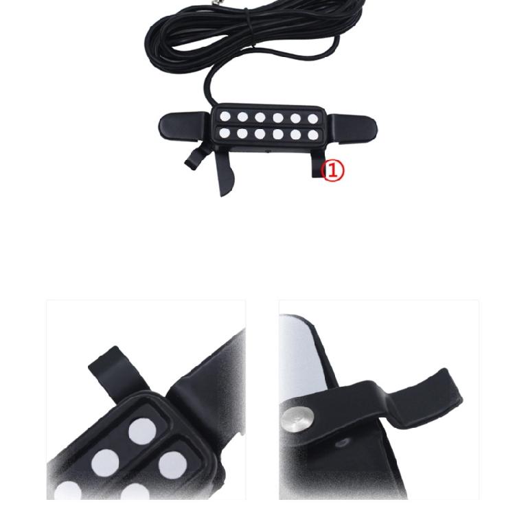 Electric Volumes Pickup Accessory for Acoustics Electric Guitar Classical Transducer Pickups 6 Sound Holes Guitar Pickup