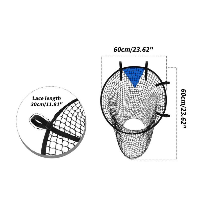 Soccer Goal Targets Net Foldable Soccer Targets Net Easy To Attach and Detach