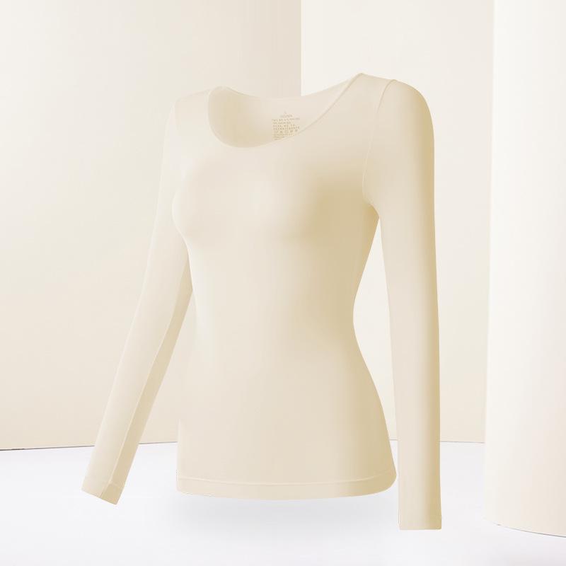 Women's Ultra-Thin Skin-Friendly Slimming Base Layer Set for Autumn/Winter: High Elasticity, Plus Size