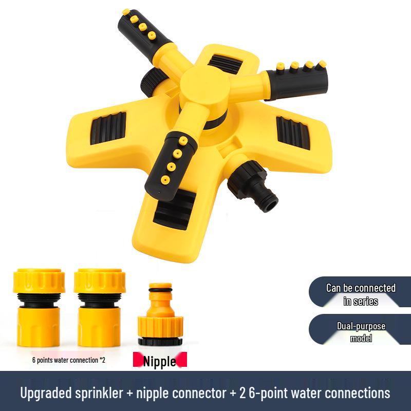 360° Automatischer Rasen-, Blumen- und Gemüsegartensprenger