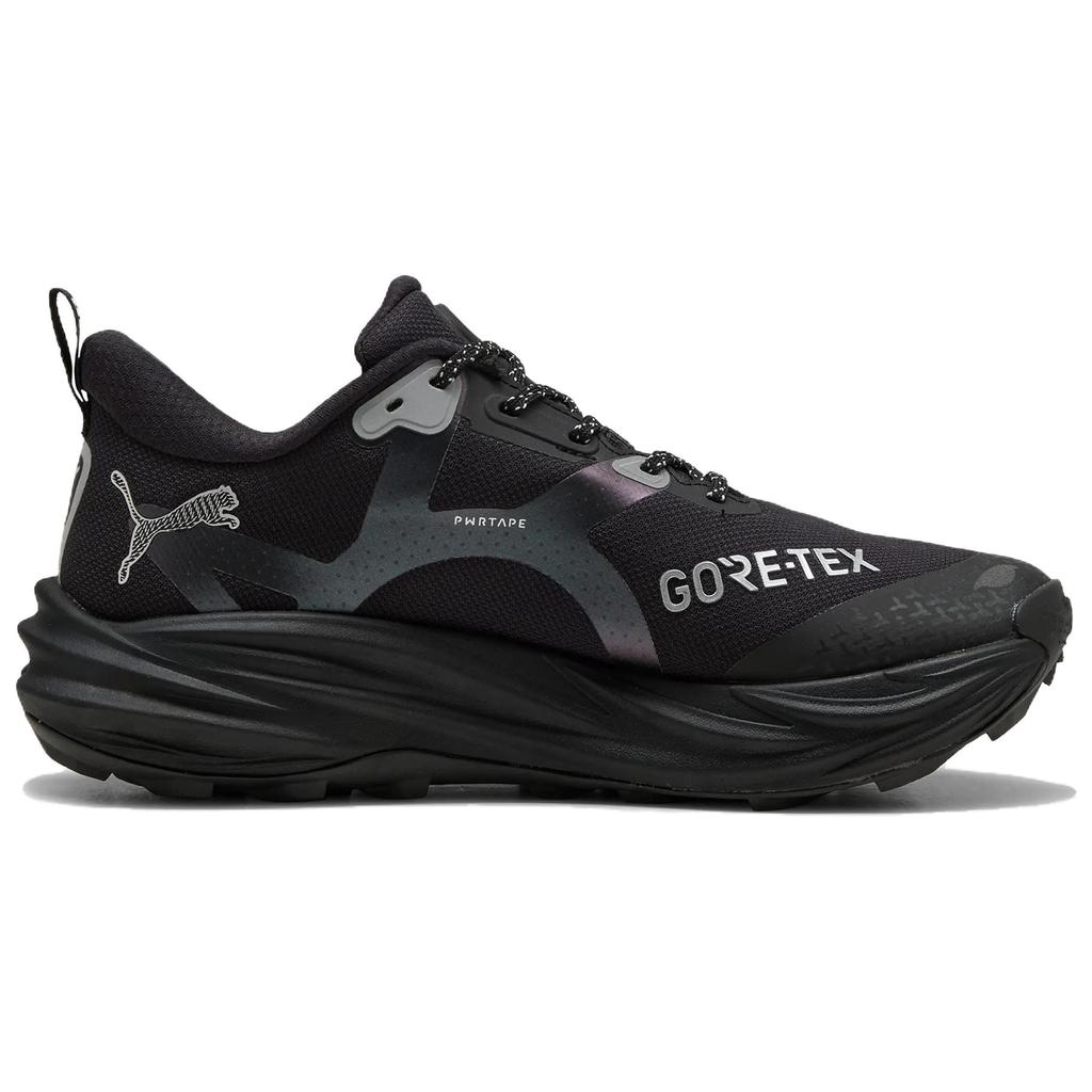 Puma Voyage Nitro 4 Abrasion Resistant Low Top Running Shoes Men's Black 311043-01
