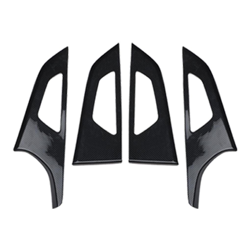 2020-21 Q7 Carbon Fiber Woodgrain Rear Trim Protector