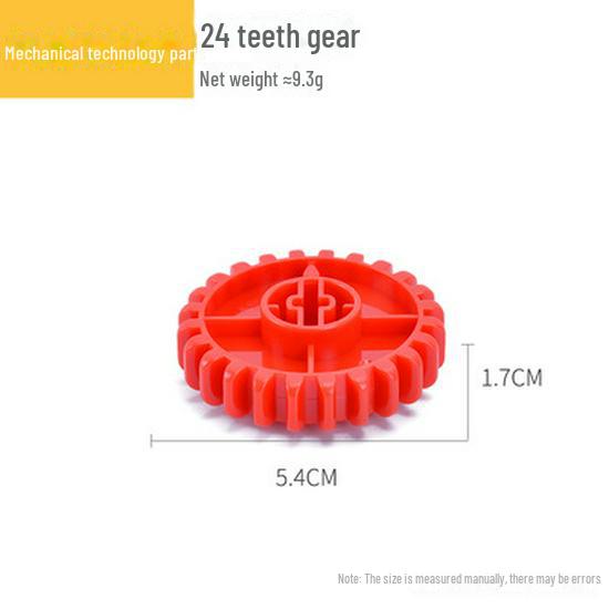 Kompatibilní stavební bloky s velkými částicemi: Příslušenství pro výuku mechanických převodů a robotů (9656 sypkých kusů)