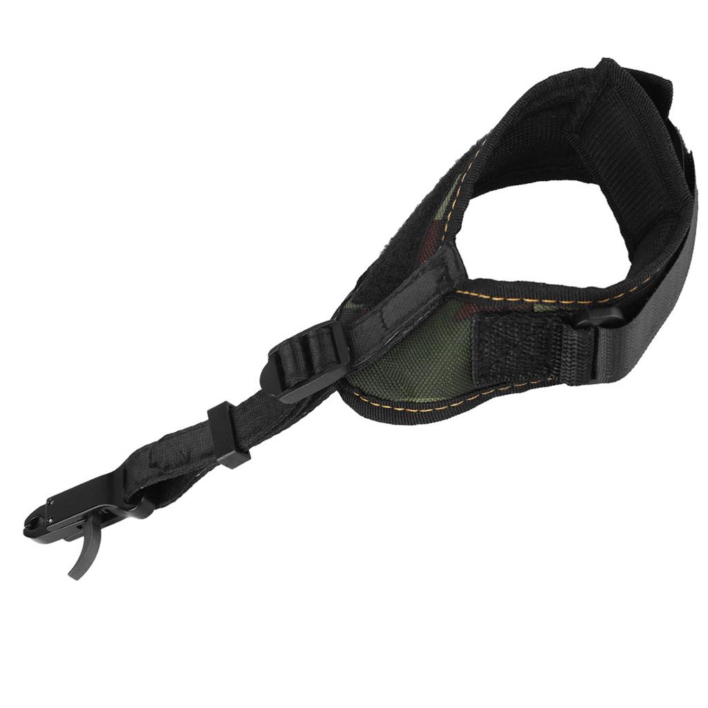 thumbnail image 2 of Hook Style Archery Release Aid With Adjustable Wrist Strap - 3-Level Sensitivity For Compound Bows 2 of 14