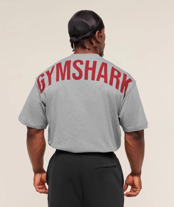 Gymshark Power Fitness Loose Fit Cotton T-Shirt