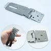 Door Padlock Hasp, 3 Inch Stainless Steel Hasp And Staple Shed Lock Latch Heavy Duty Gate Security For Window Cabinet Pet Cage Crate,Silver