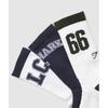 Gymshark Collegiate Crew Socks 3pk White Heavy Blue Trail Green I1b9z Wdmr