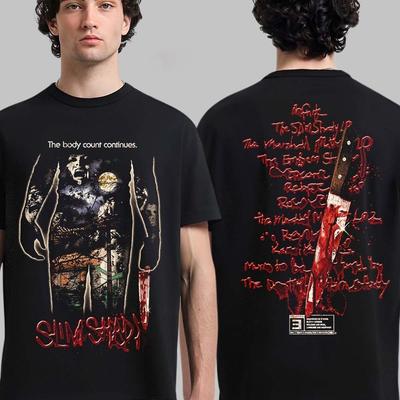 Eminem Slim Shady The Body Count Continues Shady Massacre T-shirt Capsula