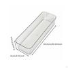 Cosmetic Storage Box Compartmentalized Clear Acrylic Organizer Easy to Clean Makeup Bin