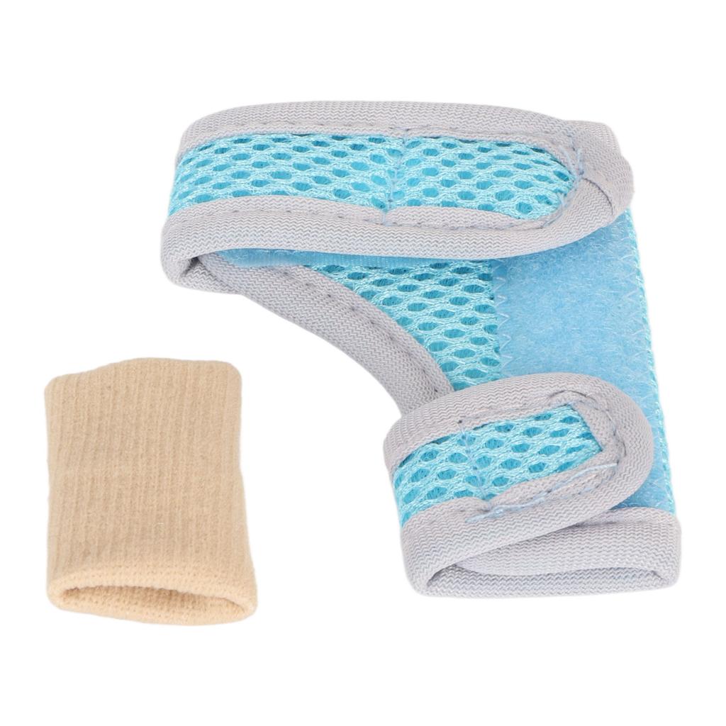 Kids Left Thumb Splint Thumb Wrist Stabilizer Joint Correction Protection Support Brace with Finger Sleeve XS for 3