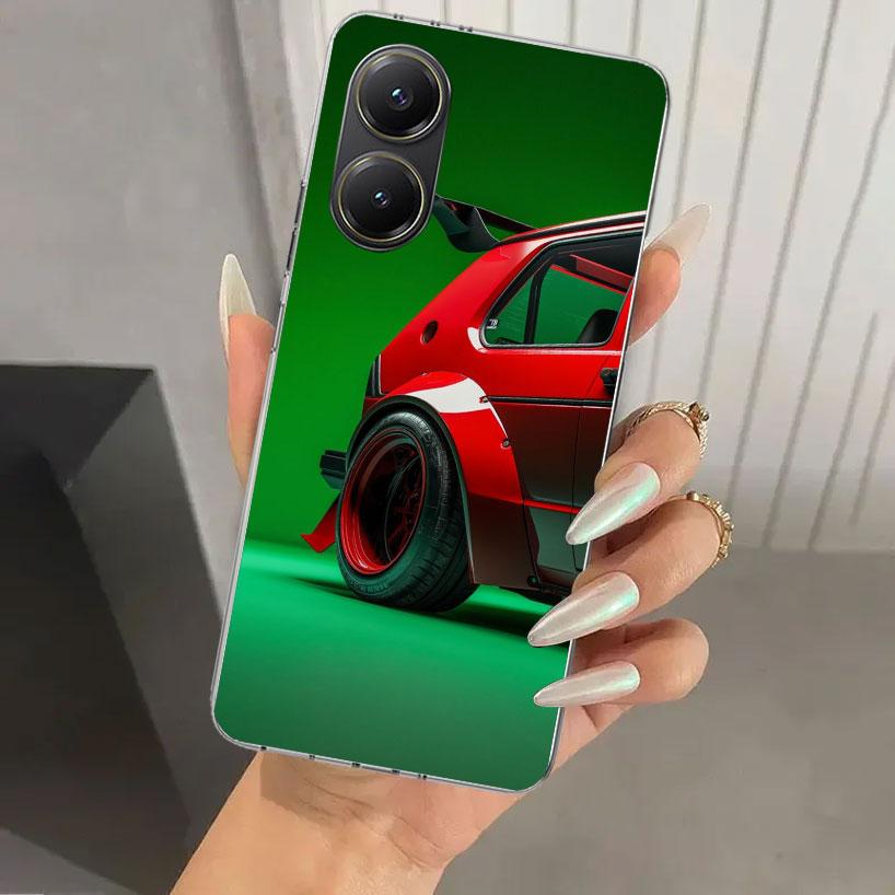 

MK1 Golf Vintage Car Phone Case for Xiaomi Poco X5 X6 X7 Pro F7 Ultra M7 Redmi 15 15C 13 13C 12 12C 10 10A 10C 9 9A 9C 9T Shell Redmi 12C
