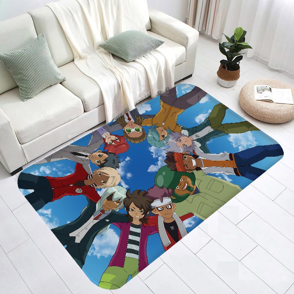 Inazuma Eleven Hallway Carpet Washable Non-Slip Living Room Sofa Chairs Area Mat Kitchen Doormat Area Rug