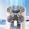 Compact Design Mini Fan Rechargeable Digital Fan On-the-Go Handheld Fan  Walking Use