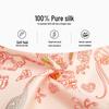 Wanshili Impression Paris Series 63cm Double-Sided Mulberry Silk Scarf