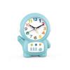 Plastic Astronaut Desk Lamp Astronaut Shaped Space Theme Decor Tabletop Clock Removable with Light Bedside Clocks Children