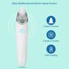 Baby Nasal Aspirator Electric Nose Cleaner Nasal    Blackhead Sucker Blue