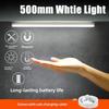 Motion Sensor LED Cabinet Light Bar Magnetic Under Cupboard Kitchen Lighting USB Rechargeable Night Light