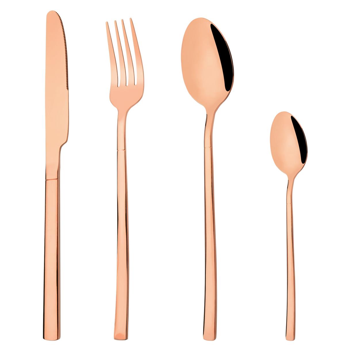 

4 шт., набор столовой посуды из нержавеющей стали, ножи, вилка, ложка, обеденная посуда, зеркало, золотые столовые приборы, вечерние кухонные столовые приборы, набор столового серебра ярко-розовый